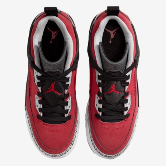 New! Nike Jordan Spizike Low Red/Black/Wolf Grey Women's Sz 8 - Picture 5 of 11